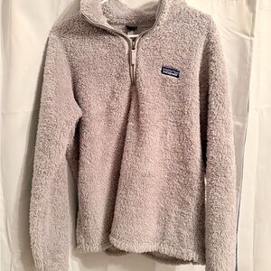 Patagonia Light Gray Fleece Jacket